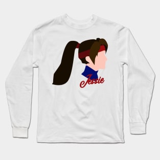 Jessie Rasberry Long Sleeve T-Shirt